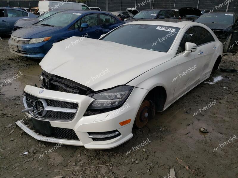 MERCEDES-BENZ CLS 550 4M 2014 white sedan 4d gas WDDLJ9BB3EA118841 photo #1