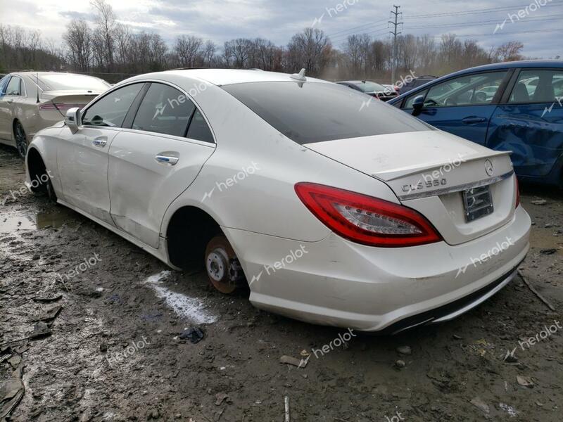 MERCEDES-BENZ CLS 550 4M 2014 white sedan 4d gas WDDLJ9BB3EA118841 photo #3