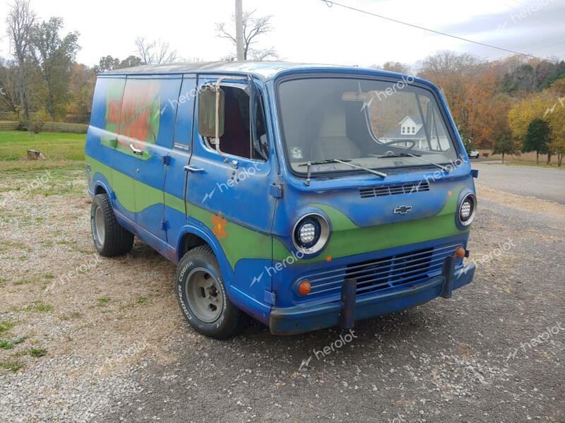 CHEVROLET CHEVY VAN 1965 two tone   G1255P122439 photo #1