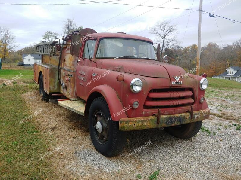 DODGE CUSTOM 1956 red   84603129 photo #1