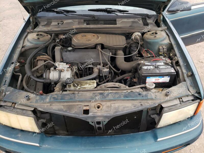 DODGE SPIRIT 1994 blue sedan 4d gas 3B3AA46K5RT313967 photo #4