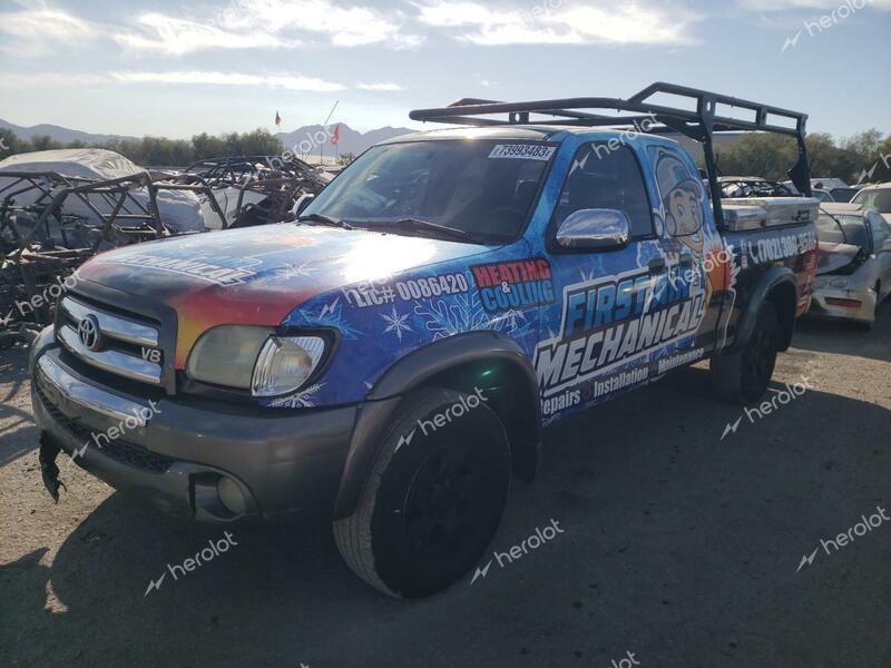 TOYOTA TUNDRA ACC 2004 two tone  gas 5TBRT34124S440722 photo #1