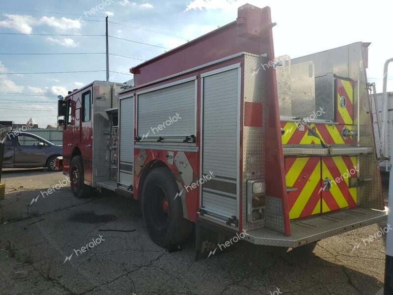 FERRARA FIRE APPARATUS FIRE APPAR 2018 red  diesel 1F9454723JH140647 photo #3