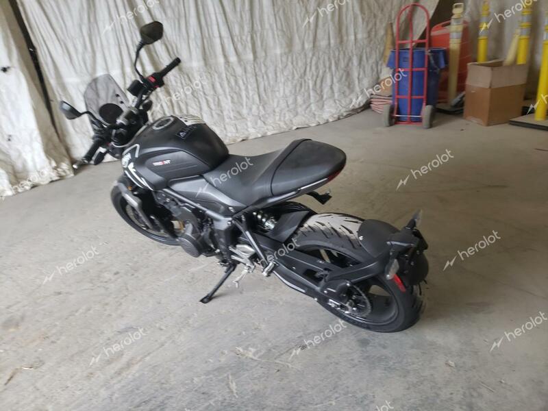 TRIUMPH MOTORCYCLE TRIDENT 66 2023 black  gas SMTL10UL2PTBG4406 photo #4