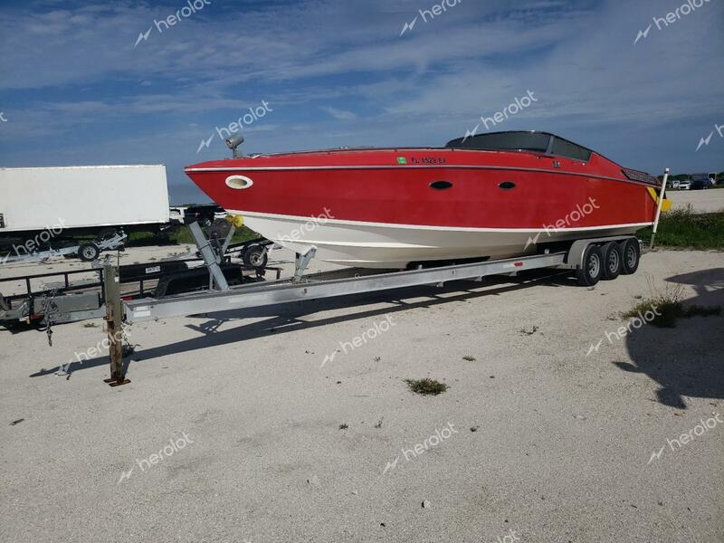 WELLS CARGO BOAT 1988 red   WELP4003J788 photo #3