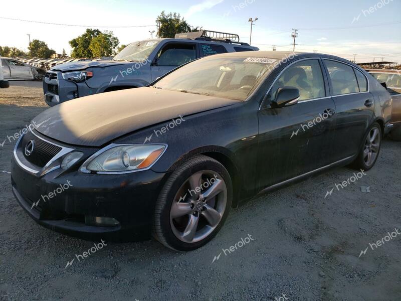 LEXUS GS 460 2008 black sedan 4d gas JTHBL96SX85002641 photo #1