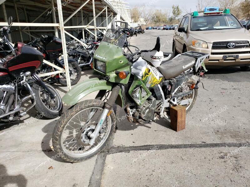 KAWASAKI KL650 A 2002 green  gas JKAKLEA152DA00850 photo #3