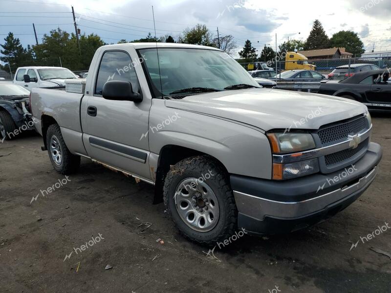 CHEVROLET SILVERADO 2005 tan pickup gas 1GCEC14V65Z357629 photo #1