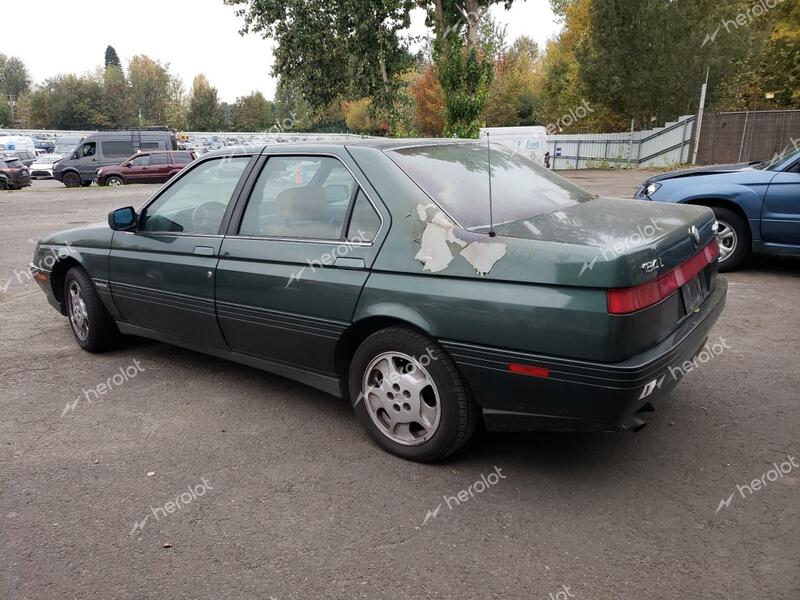 ALFA ROMEO 164 L 1992 green  gas ZAREA33L2N6266253 photo #3