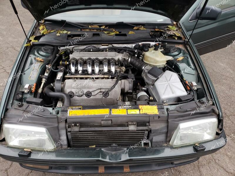 ALFA ROMEO 164 L 1992 green  gas ZAREA33L2N6266253 photo #4