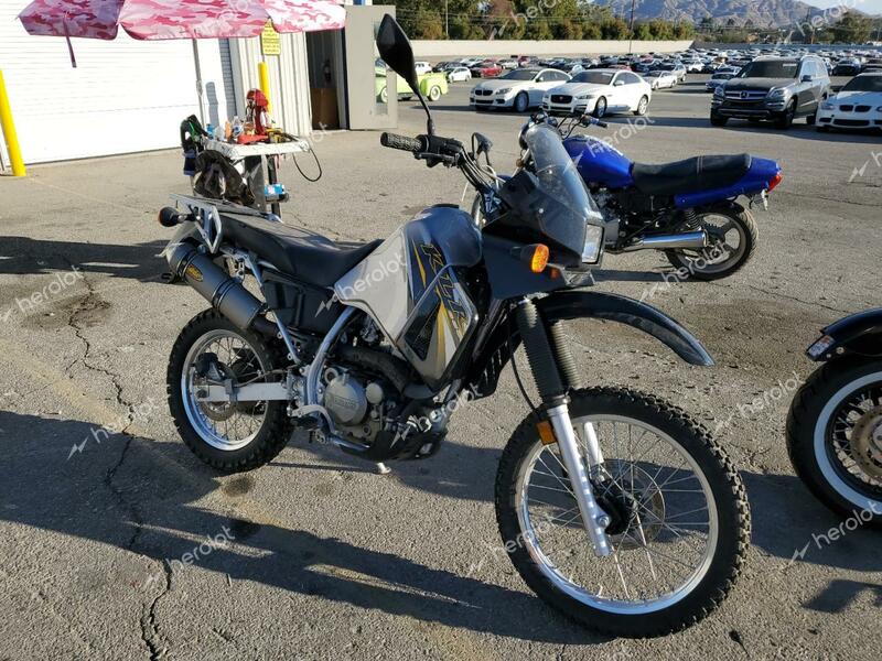 KAWASAKI KL650 A 2007 gray enduro gas JKAKLEA107DA30944 photo #1