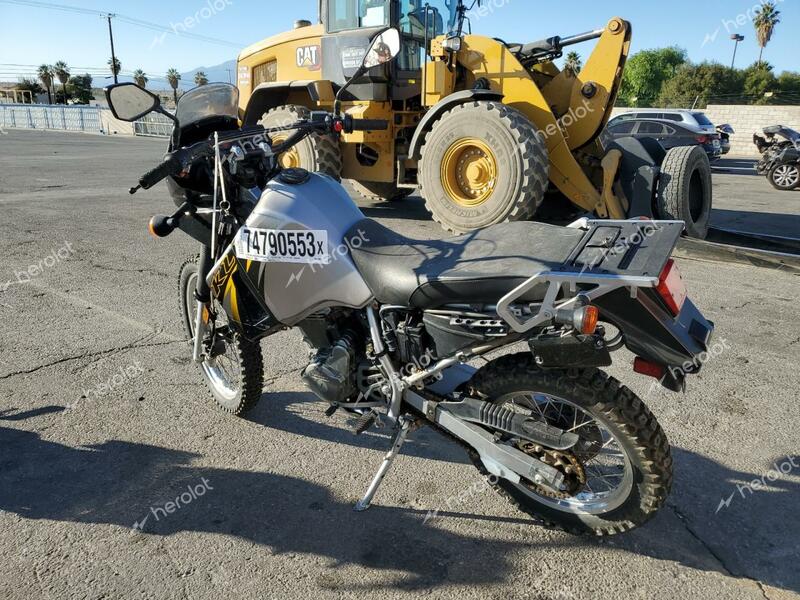 KAWASAKI KL650 A 2007 gray enduro gas JKAKLEA107DA30944 photo #4