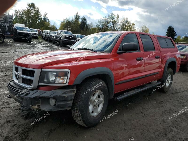 DODGE DAKOTA TRX 2008 red  gas 1D7HW78N28S597247 photo #1