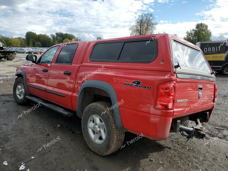 DODGE DAKOTA TRX 2008 red  gas 1D7HW78N28S597247 photo #3