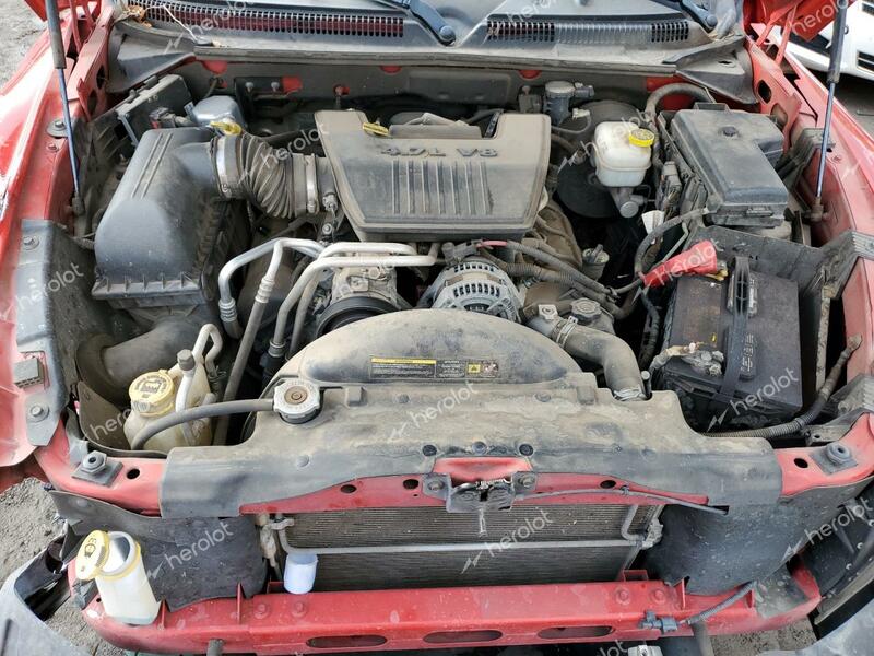 DODGE DAKOTA TRX 2008 red  gas 1D7HW78N28S597247 photo #4