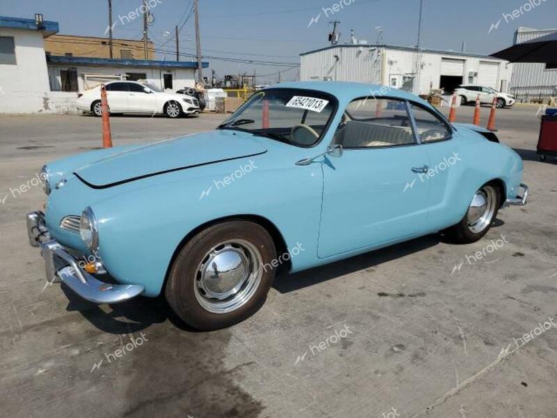 VOLKSWAGEN KARMANN GH 1963 blue   4856663 photo #1