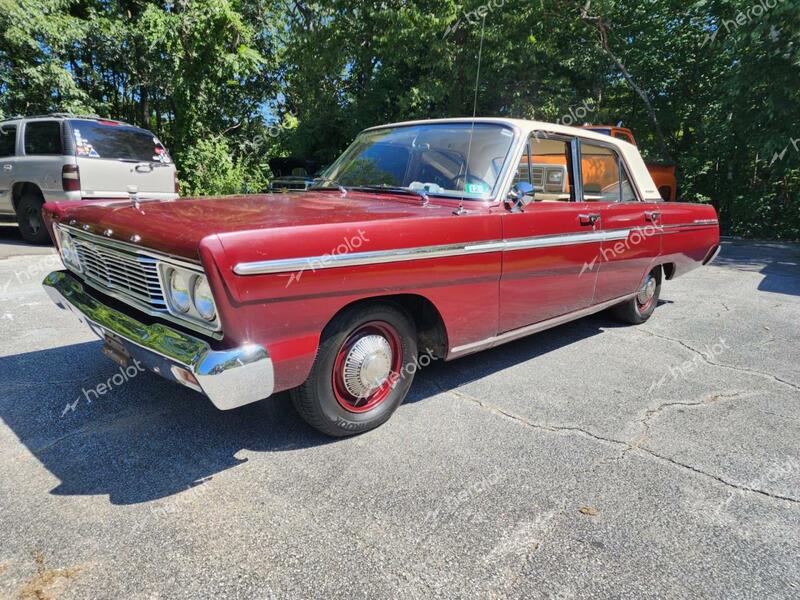 FORD FAIRLANE 1965 burgundy   1965FA1RLA1NE photo #3