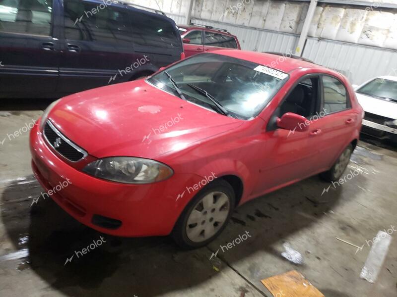 SUZUKI RENO 2006 red  gas KL5JD66Z46K456698 photo #1