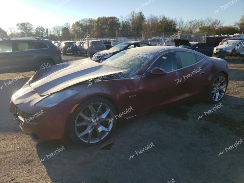 FISKER AUTOMOTIVE KARMA SPOR 2012 maroon  hybrid engine YH4K14AA5CA000536 photo #1