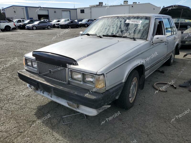 VOLVO 740 GLE 1987 gray  gas YV1FX8842H1185499 photo #1