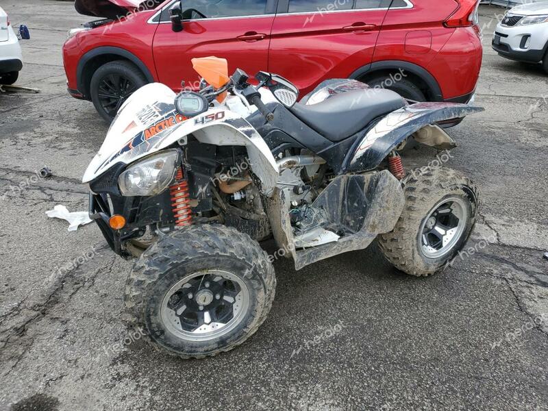 ARCTIC CAT 450XC ATV 2016 white   RFB16ATVXGK6V0309 photo #1