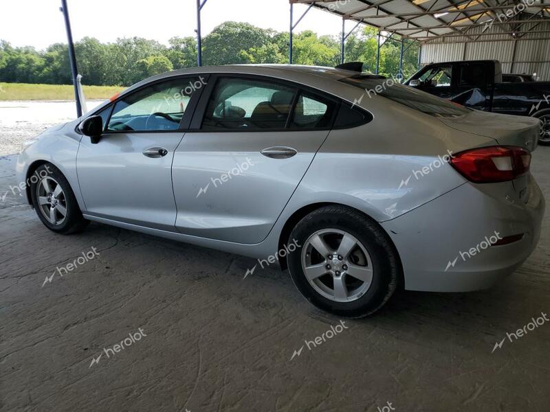 CHEVROLET CRUZE LS 2018 silver  gas 1G1BC5SM8J7148234 photo #3