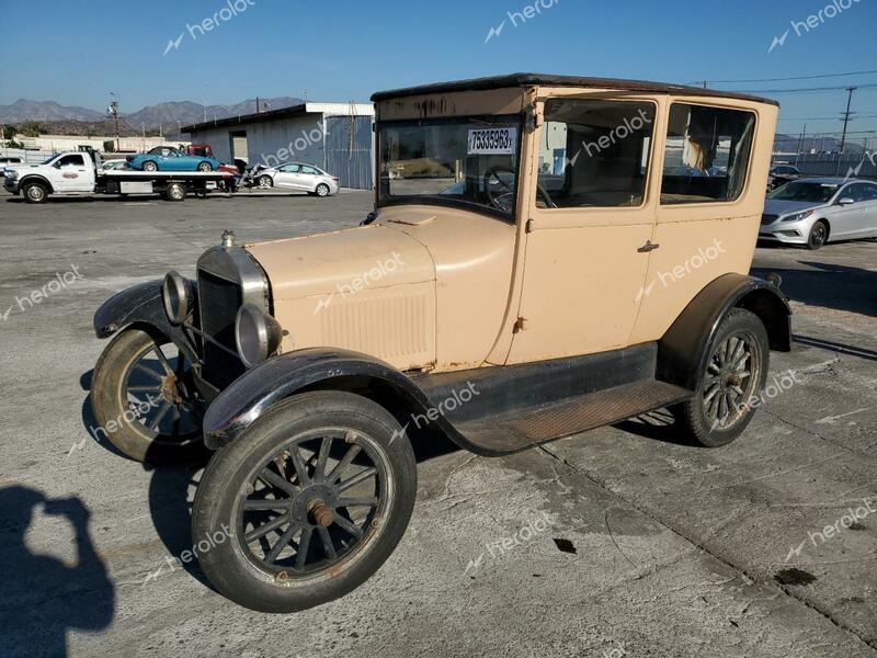 FORD COUPE 1926 beige   1416818 photo #1