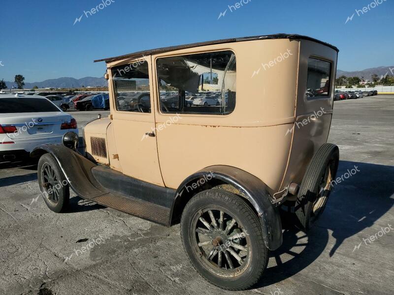 FORD COUPE 1926 beige   1416818 photo #3