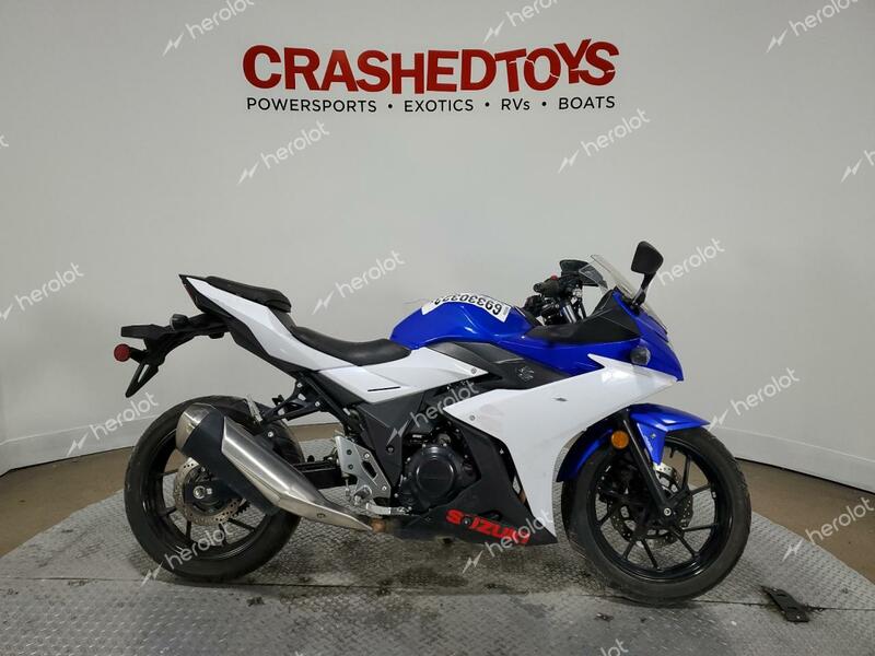 SUZUKI GSX250R M 2019 blue  gas LC6DN11A7K1100556 photo #1