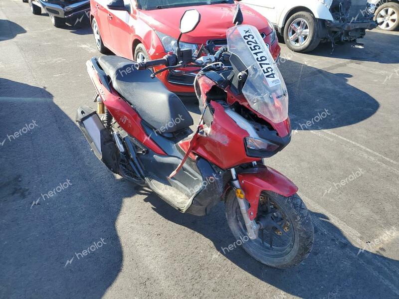 HONDA ADV150 A 2022 red  gas MLHKF385XN5102275 photo #1