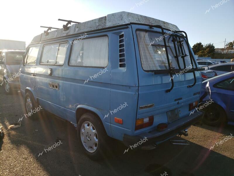 VOLKSWAGEN KOMBI CAMP 1981 blue utility gas WV2ZA0256BH031840 photo #3