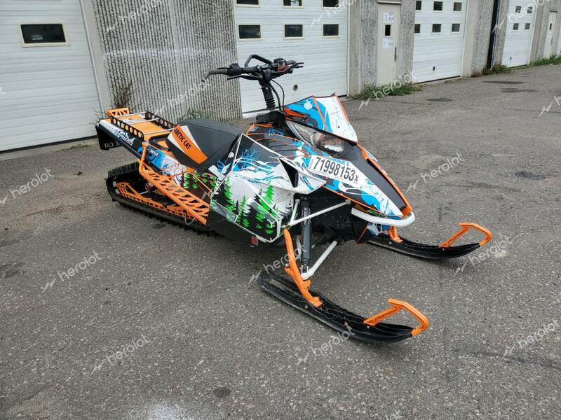 ARTC SNOWMOBILE 2014 orange   4UF14SNWXET113955 photo #1