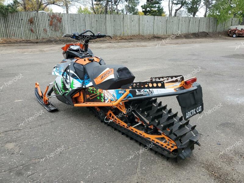 ARTC SNOWMOBILE 2014 orange   4UF14SNWXET113955 photo #4