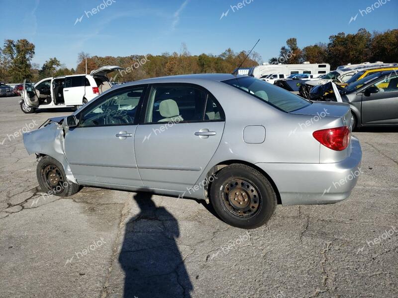 TOYOTA COROLLA CE 2007 silver  gas 1NXBR32E57Z861293 photo #3