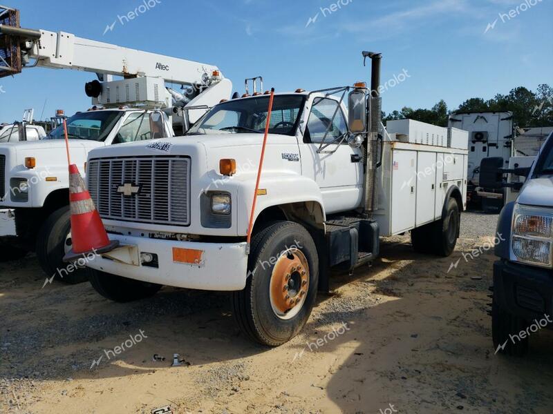 CHEVROLET KODIAK C7H 1996 white  diesel 1GBM7H1J5TJ107695 photo #1