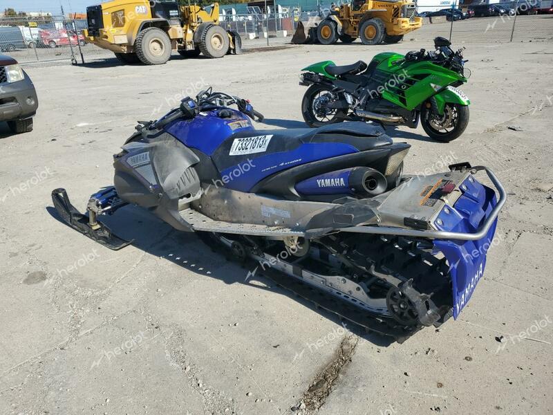 YAMAHA SNOWMOBILE 2017 blue   JYE8LA006HA000276 photo #4