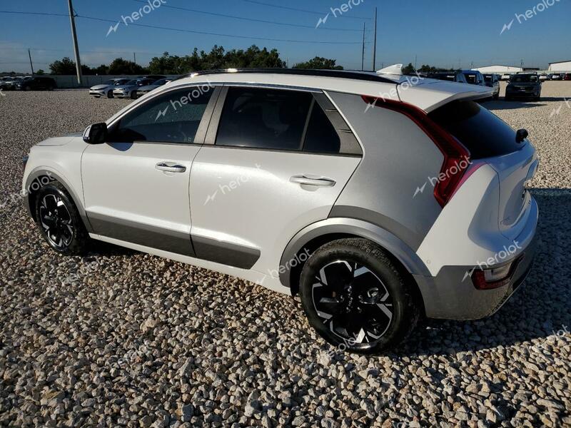 KIA NIRO WAVE 2023 white  electric KNDCT3L14P5048429 photo #3