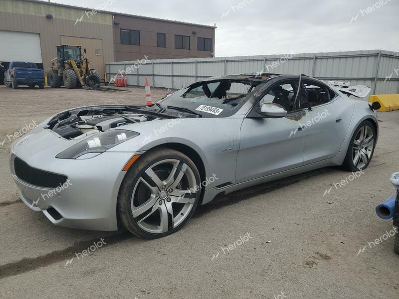 FISKER AUTOMOTIVE KARMA 2012 silver sedan 4d hybrid engine YH4K14AA5CA000388 photo #1