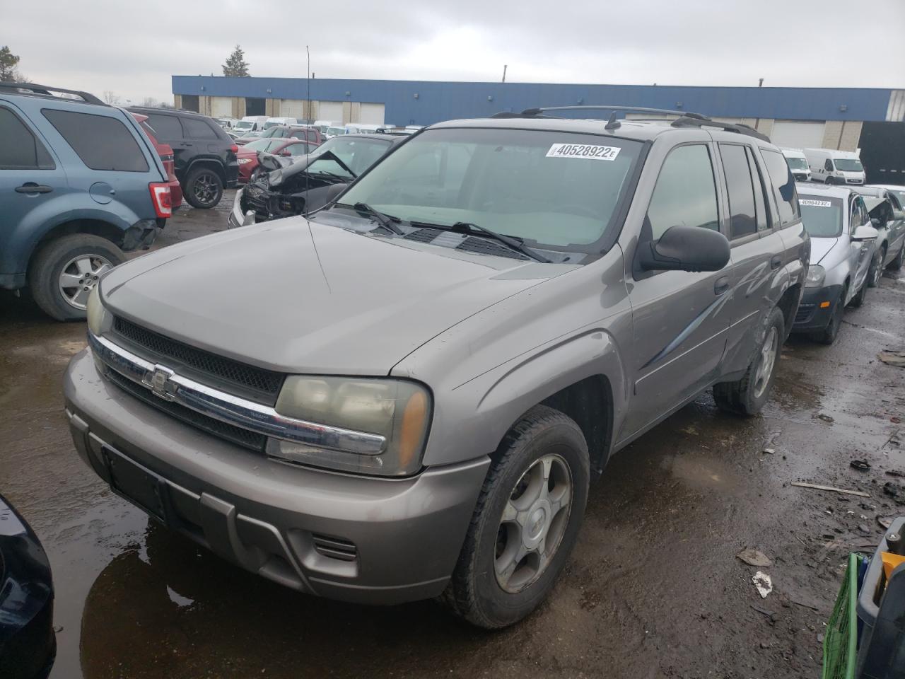 CHEVROLET TRAILBLAZE 2007 gray  gas 1GNDT13S872121232 photo #3