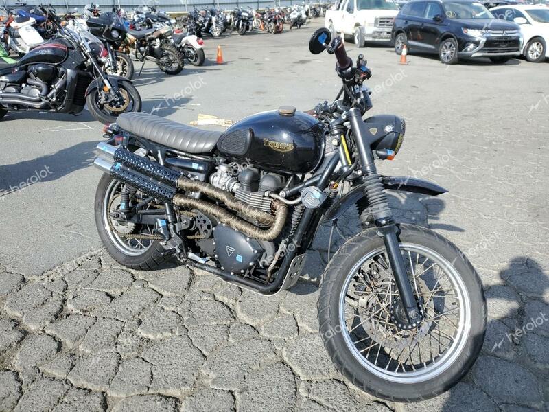 TRIUMPH MOTORCYCLE SCRAMBLER 2010 black  gas SMT925RN9AT419690 photo #1