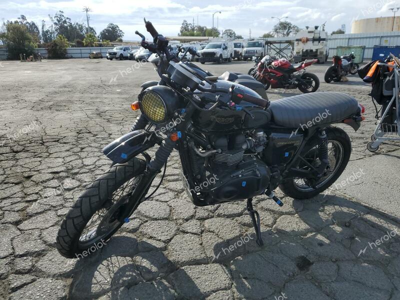 TRIUMPH MOTORCYCLE SCRAMBLER 2010 black  gas SMT925RN9AT419690 photo #3