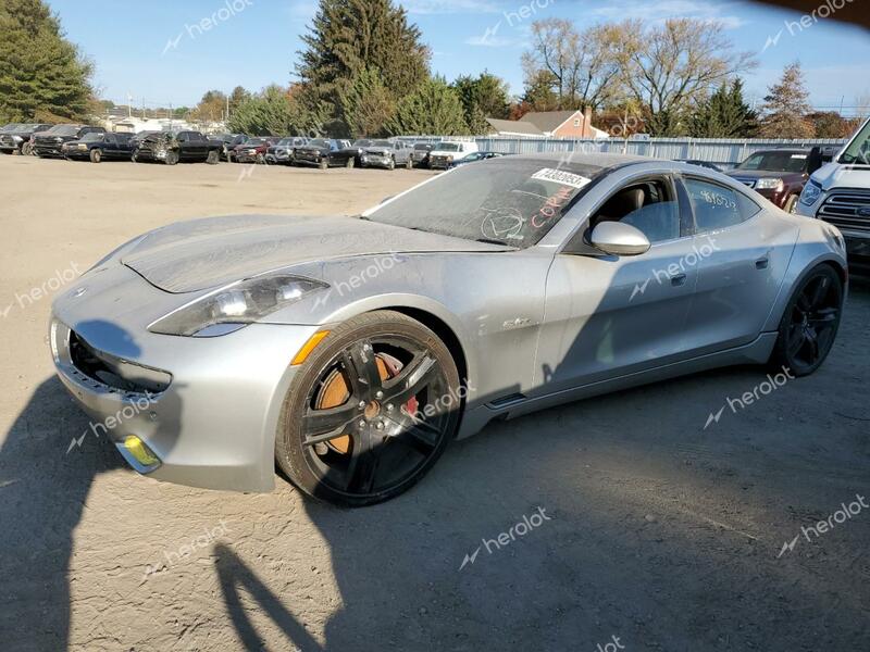 FISKER AUTOMOTIVE KARMA 2012 silver  hybrid engine YH4K10BA5CA000091 photo #1