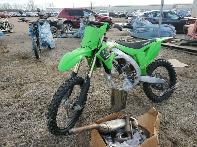 KAWASAKI KX450 F 2020 green  gas JKAKXGJC1LA012947 photo #3