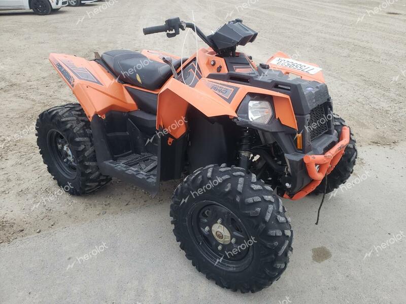 POLA SCRAMBLER 2021 orange  gas 4XASVA850MB775156 photo #1