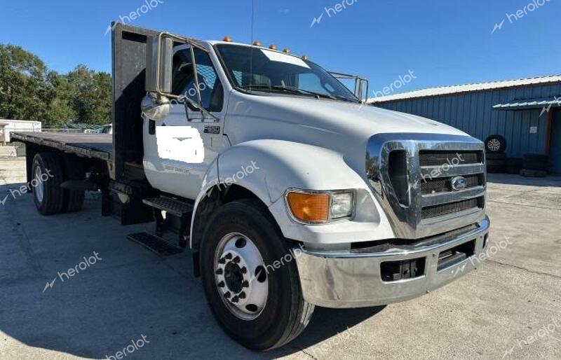 FORD F650 SUPER 2013 white conventi diesel 3FRNF6FB5DV016727 photo #1