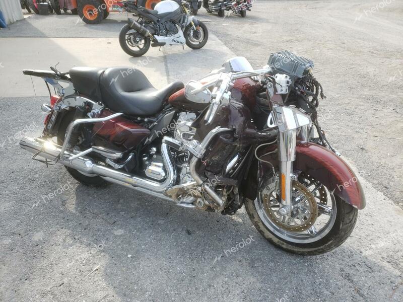 HARLEY-DAVIDSON FLHTKSE CV 2014 maroon road/str gas 1HD1TEN15EB963433 photo #1