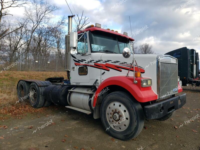 WHITE/GMC CONVENTION 1991 white tractor diesel 4V1BDBCF2MN640312 photo #1