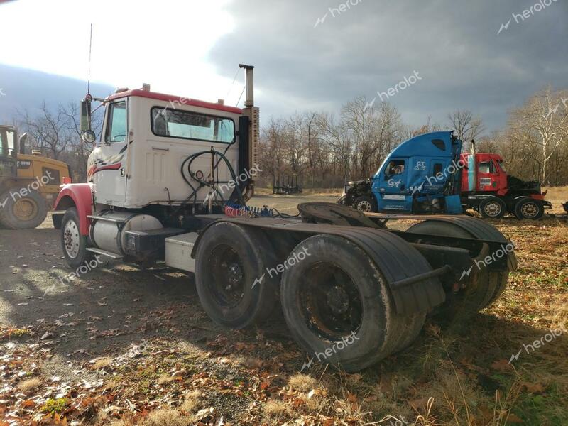 WHITE/GMC CONVENTION 1991 white tractor diesel 4V1BDBCF2MN640312 photo #4