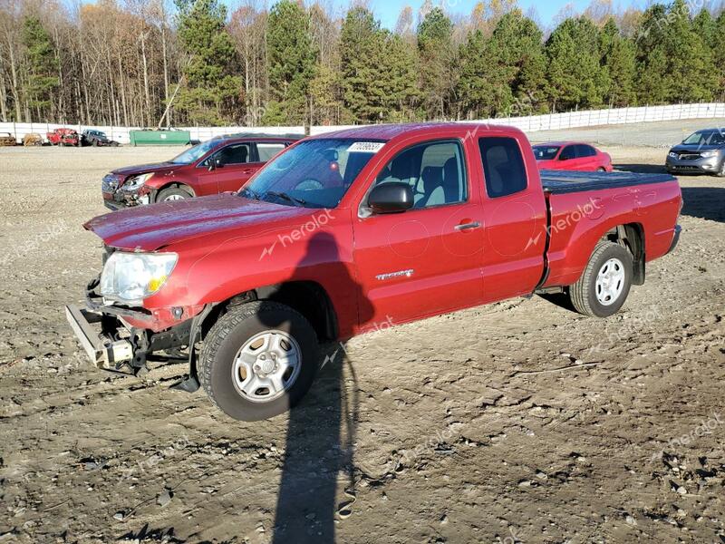 TOYOTA TACOMA ACC 2009 red  gas 5TETX22N19Z593071 photo #1