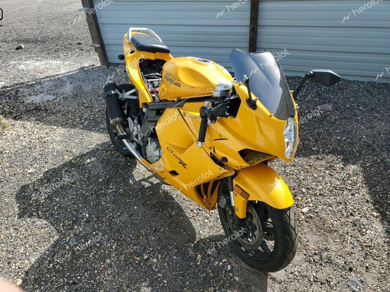 HYOSUNG GT650 2008 yellow road/str gas KM4MP578581602756 photo #1